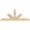 Ekena Millwork Saratoga Rough Sawn Timber Gable Bracket, Douglas Fir, 84"W x 45"H x 4"D x 6"F, 13/12 Pitch GBW084X45X0406SAR00RDF - alternate 4
